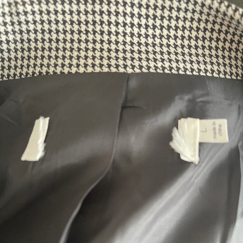 Houndstooth Double Breasted Jacket - image 2